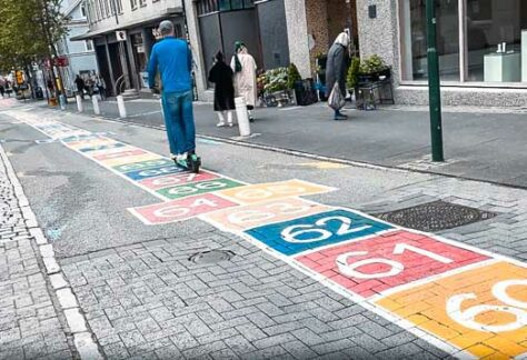 hopscotch at Iceland